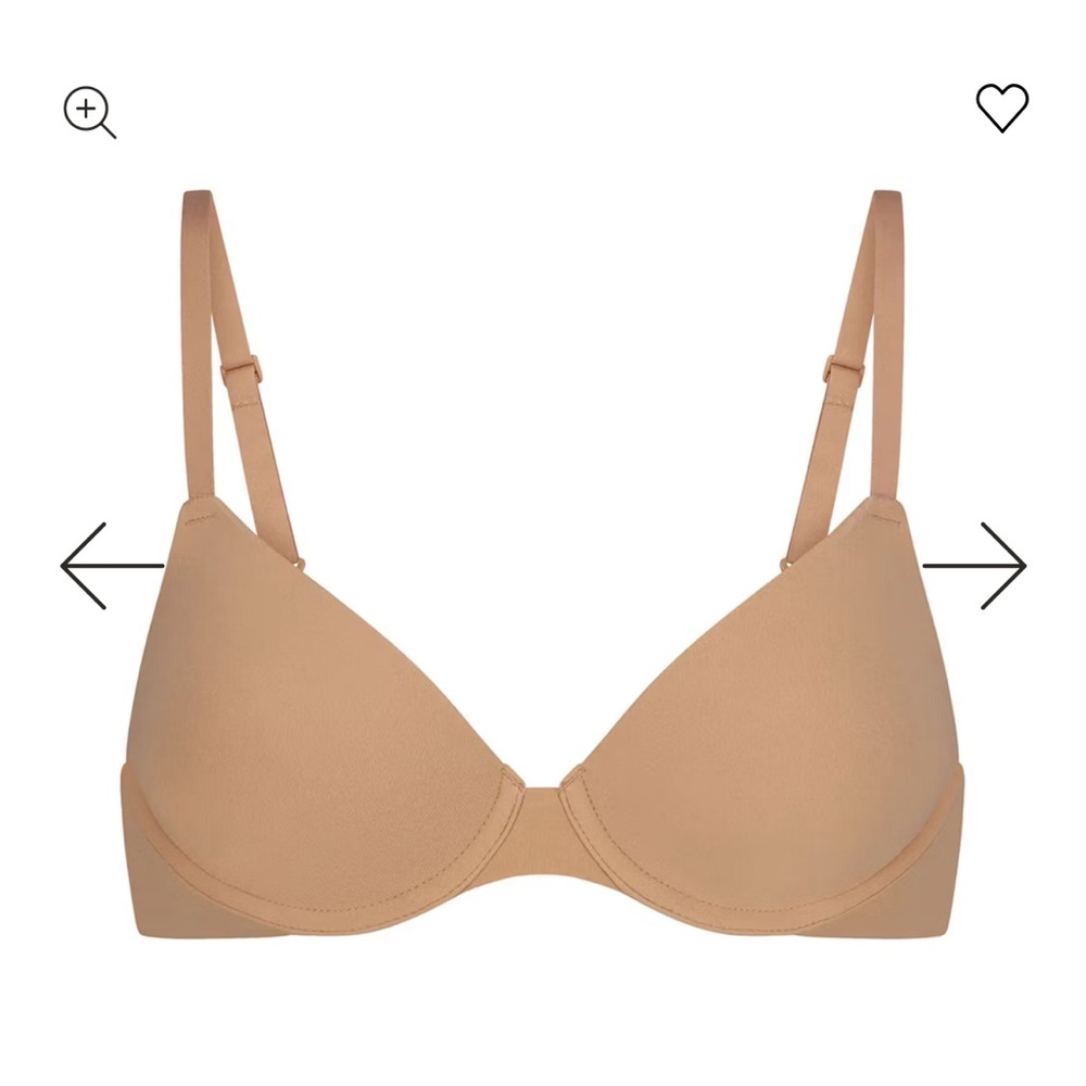 SKIMS Fits Everybody T-shirt Bra Nude Bra NWT